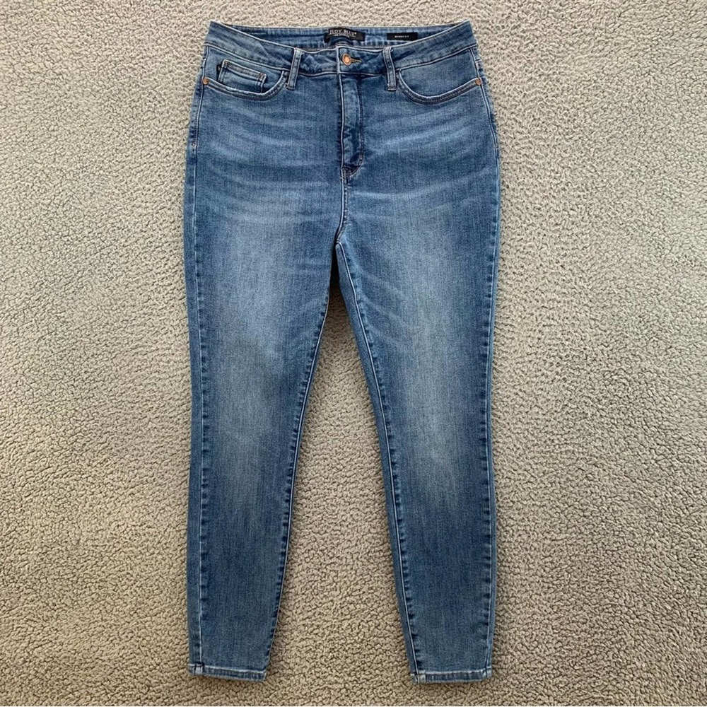 Judy Blue Fairbanks High Rise Tummy Control Top Skinny Women's  -  Size: 15/32